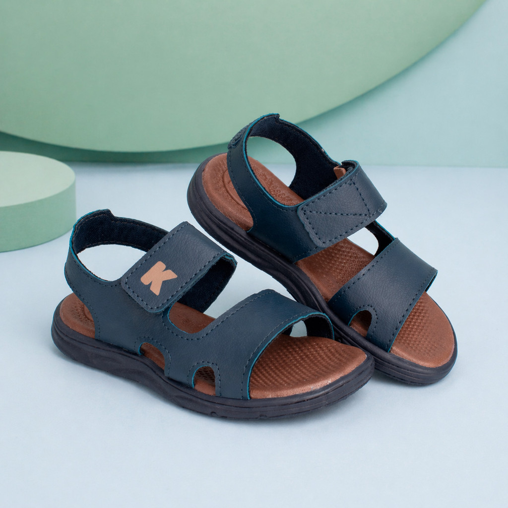 Sandalia Infantil Menino Kidy Flex Anatomica Papete Escolar Conforto Leve Uso Diario Estilo