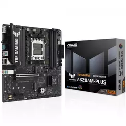 Placa Mãe Asus TUF Gaming A620AM-PLUS, Chipset A620, AMD AM5, mATX, DDR5