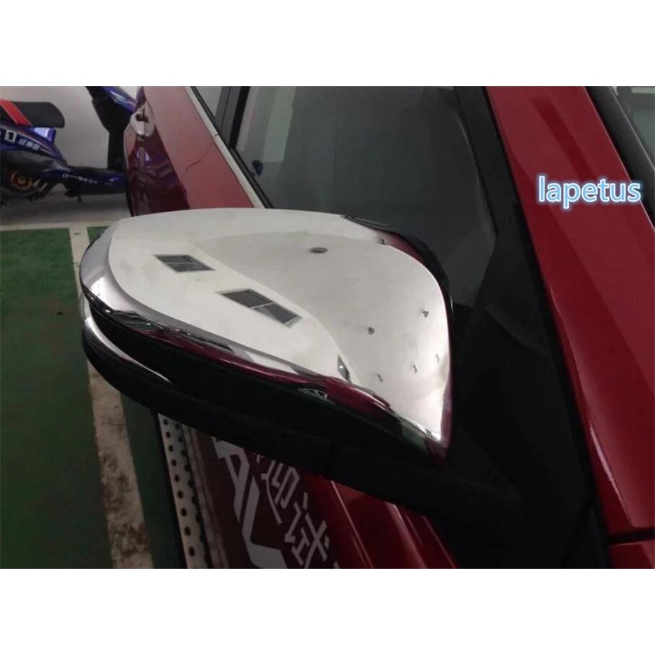 Lapetus Porta Lateral Espelho Retrovisor Decoração Quadro Tampa Guarnição Apto Para Toyota 4Runner 2013-2019 Chromeauto