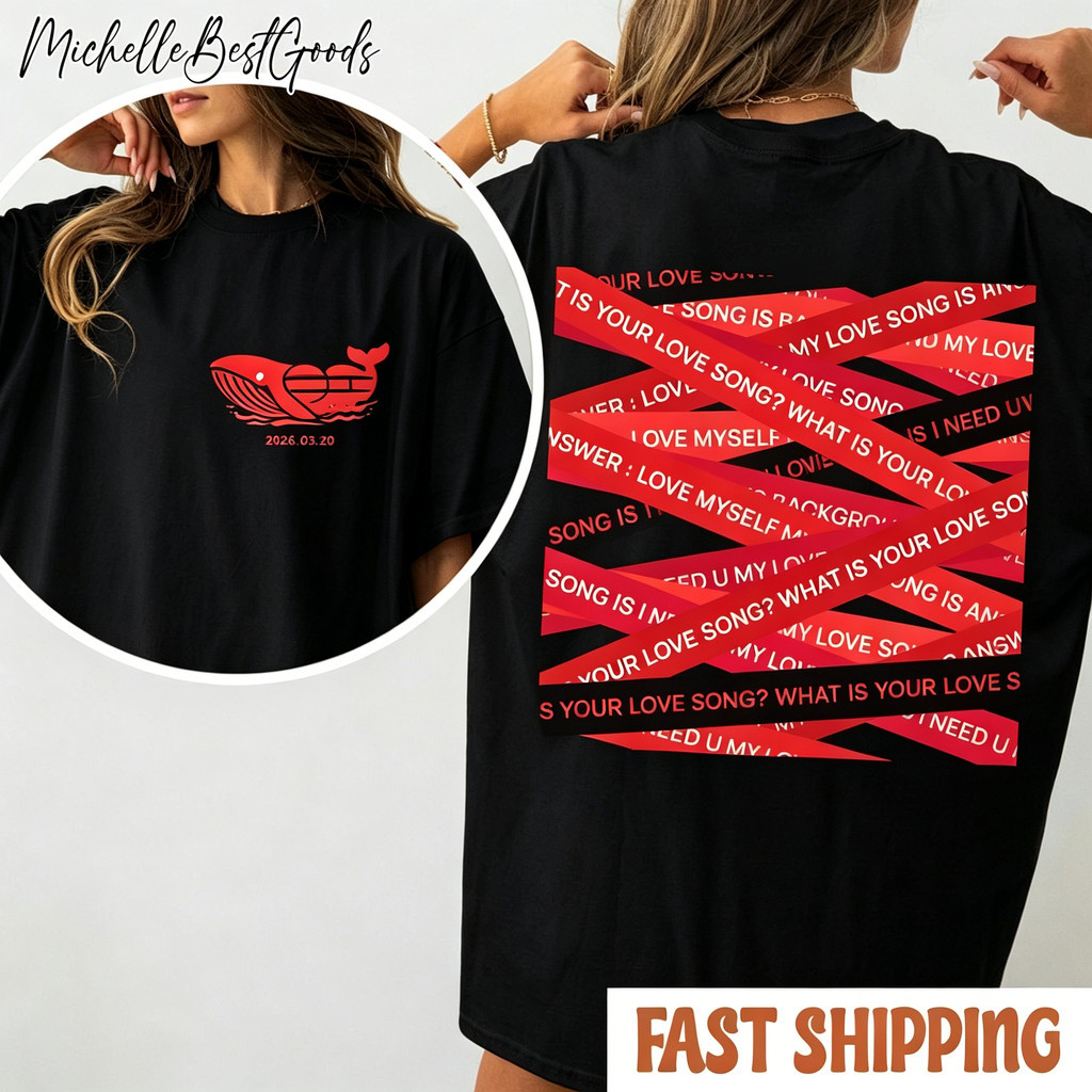 Detalhes do Camiseta Unissex Arirang K Pop 2026 Tour Chibi Estampa Fofa Divertida Confortável Moda Casual