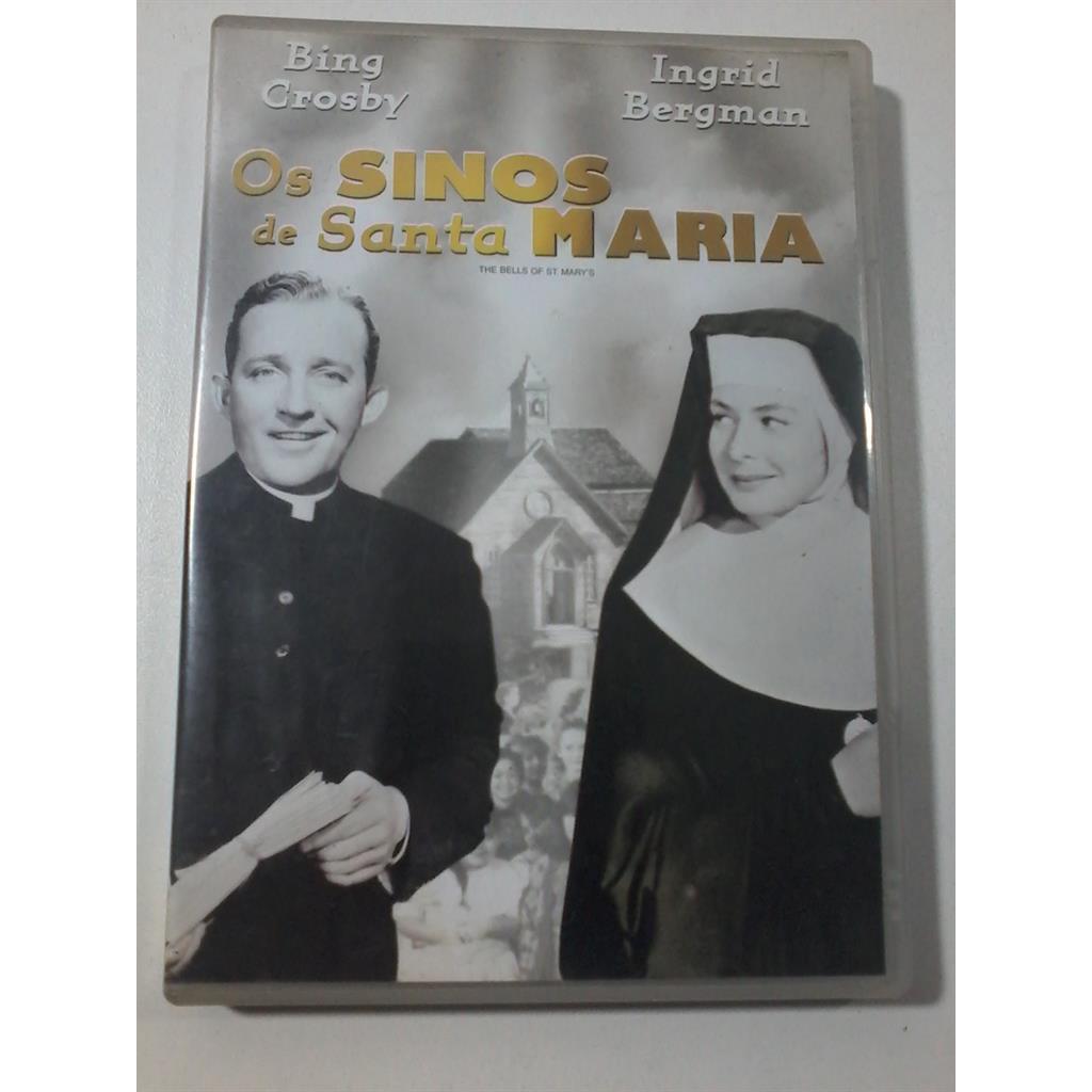 DVD Os Sinos De Santa Maria - Bing Crosby - Ingrid Bergman direção DESCONHECIDO