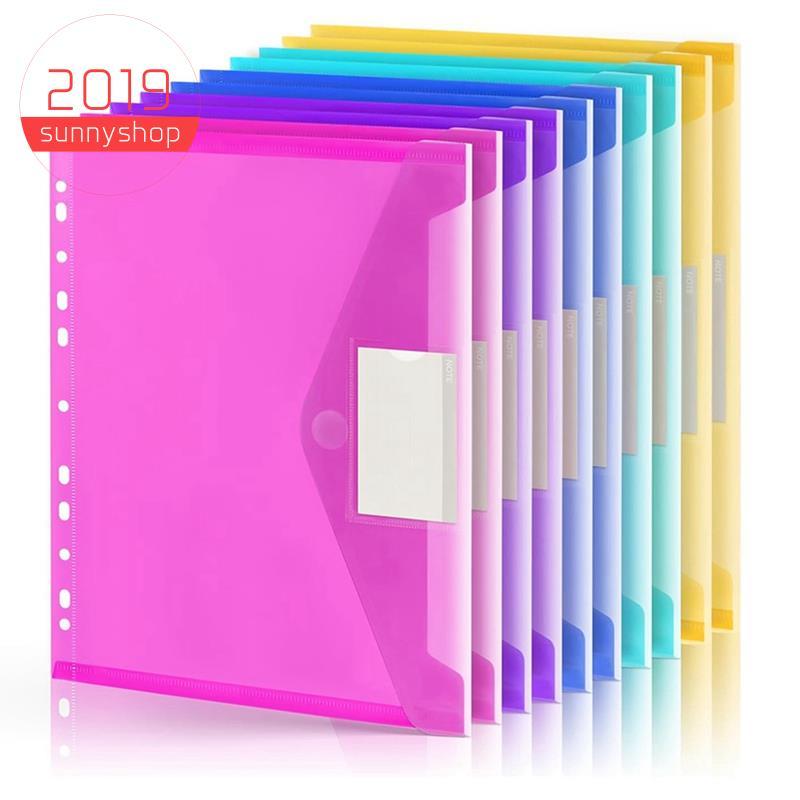 [Bestseller S] Pastas De Arquivo De 10 Pacotes Com Envelopes De Plástico De 11 Anéis , Etiqueta De Pasta De Documentos T