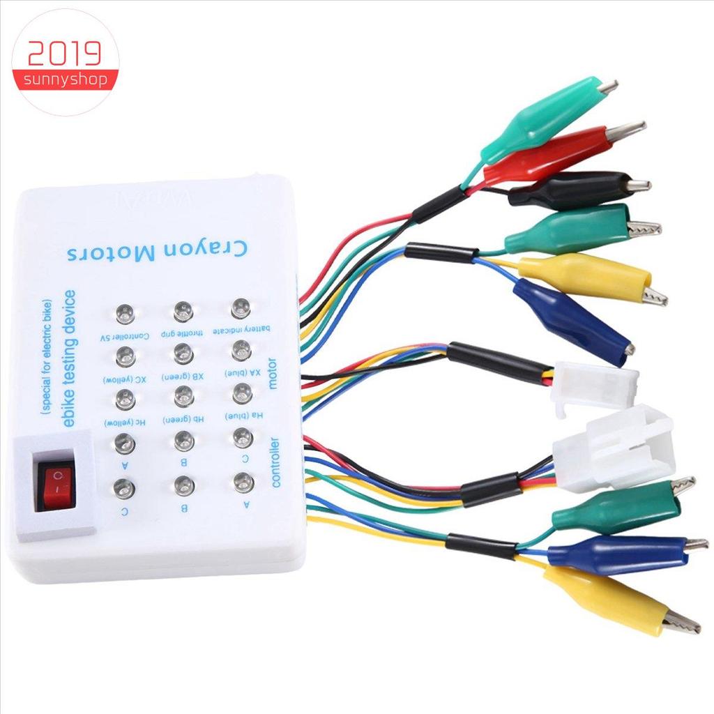 [Bestseller S] 24V/36V/48V/60V/72V Electro Car E-Bike Scooter Testador De Controlador De Motor Sem Escova Para Bobina Te