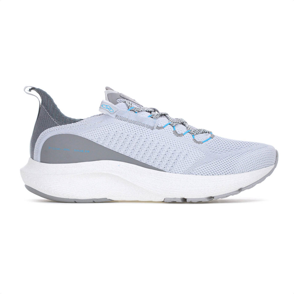 Tênis Olympikus Reverso 2 Cinza Claro e Azul - Masculino
