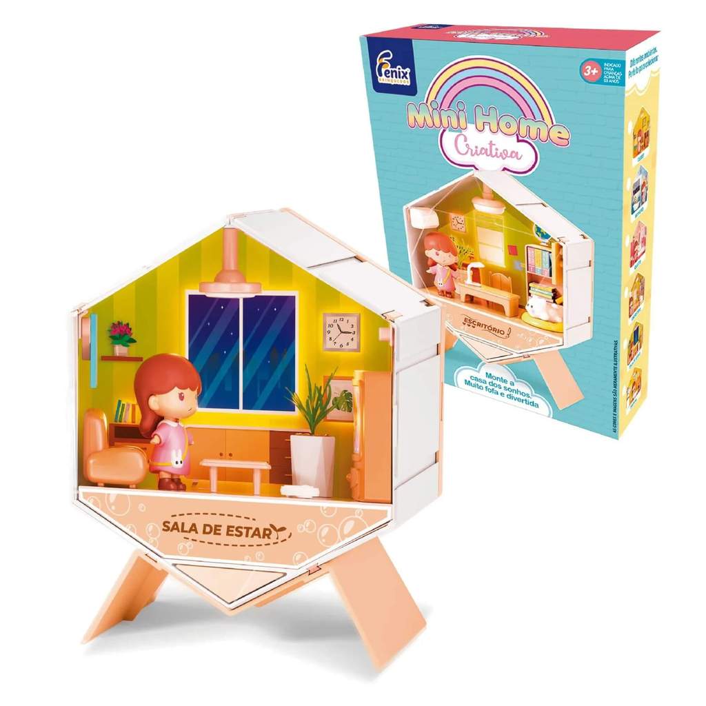 Brinquedo Infantil Mini Home Sala de Estar Fenix - MHC-654E