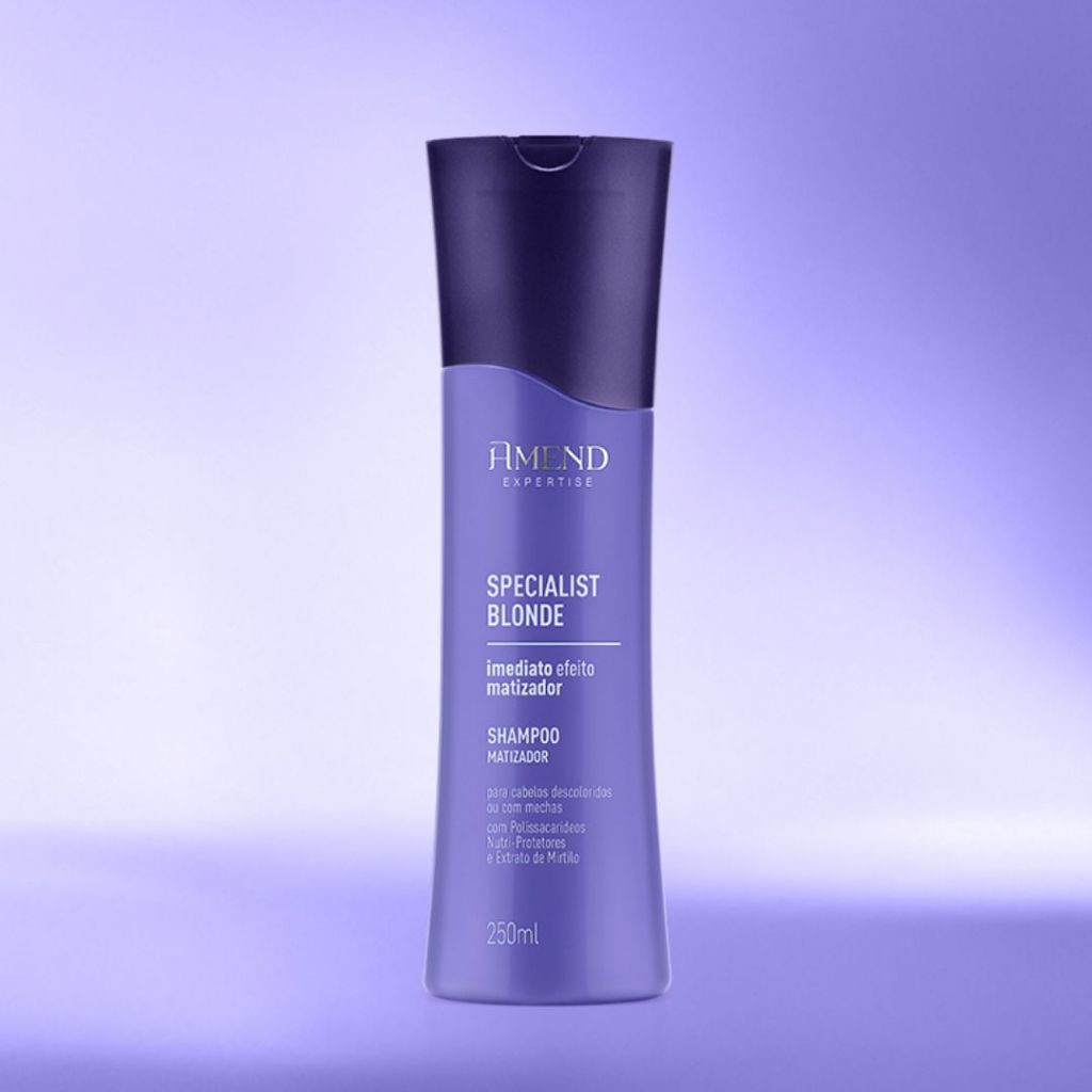 Shampoo Matizador Amend Expertise Specialist Blonde 250ml