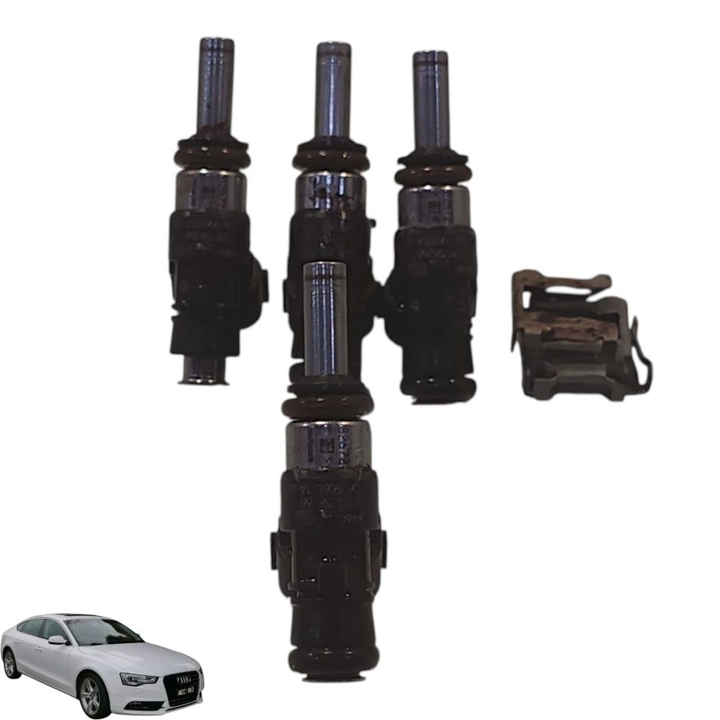 Jogo Bicos Injetores Audi A5 Sportback Tfsi 2015 2016 1.8