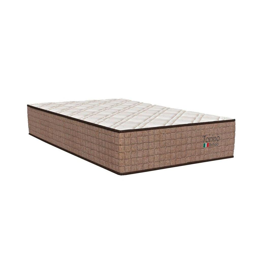 Colchão Solteiro Molas Ensacadas MasterPocket Torino Ibrido (0,78x1,88x0,32) - Orthoflex