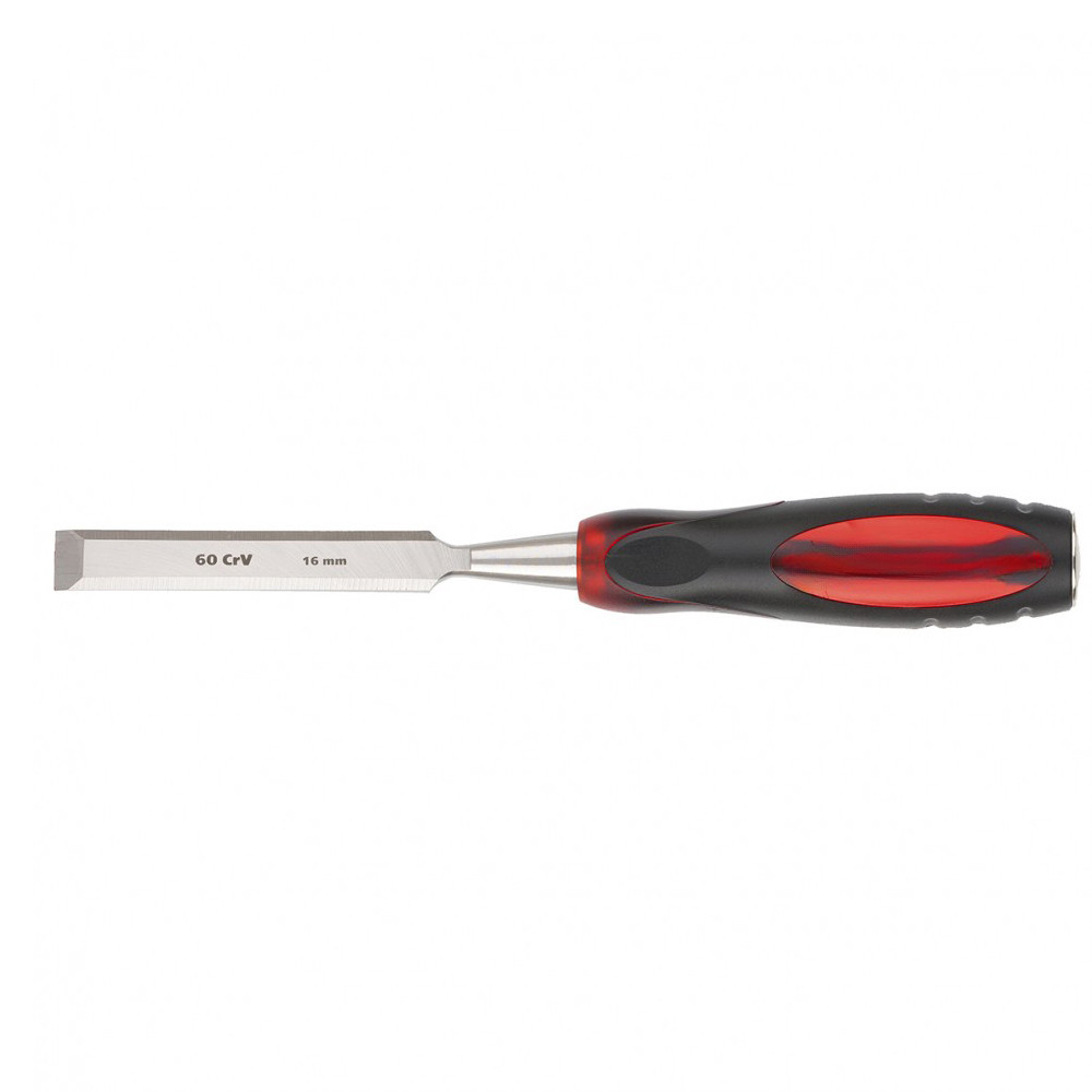 Formão Chanfrado MTX Cabo Emborrachado 16mm 1 Peça