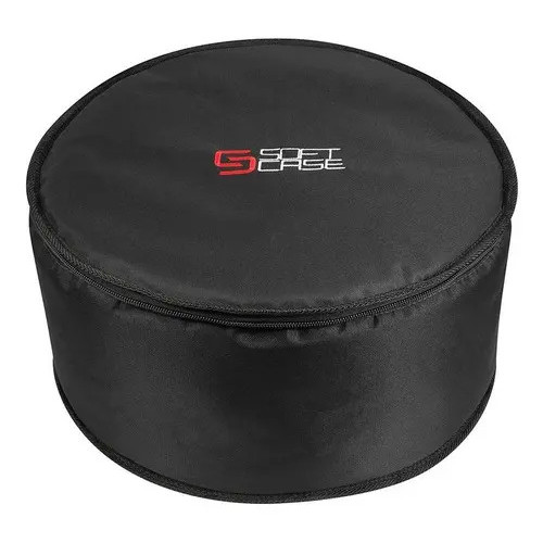 Capa Bag Zabumba 18x30 Soft Case Super Luxo Acolchoada Preto