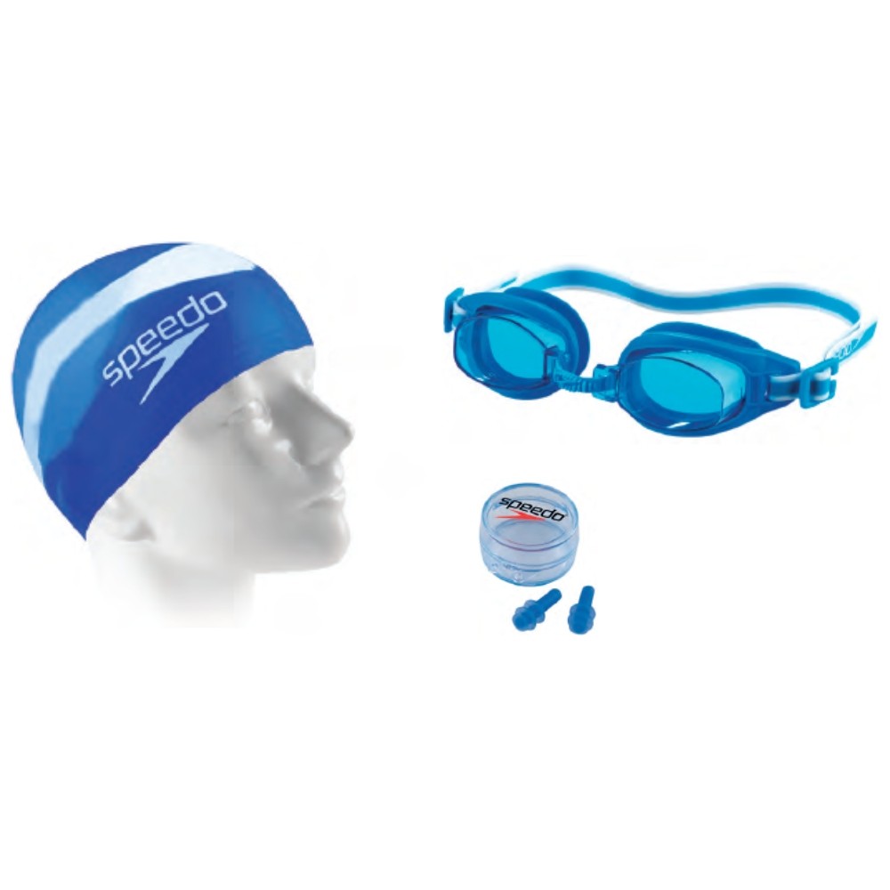 Kit De Natação 3 em 1 Swim Speedo - Azul