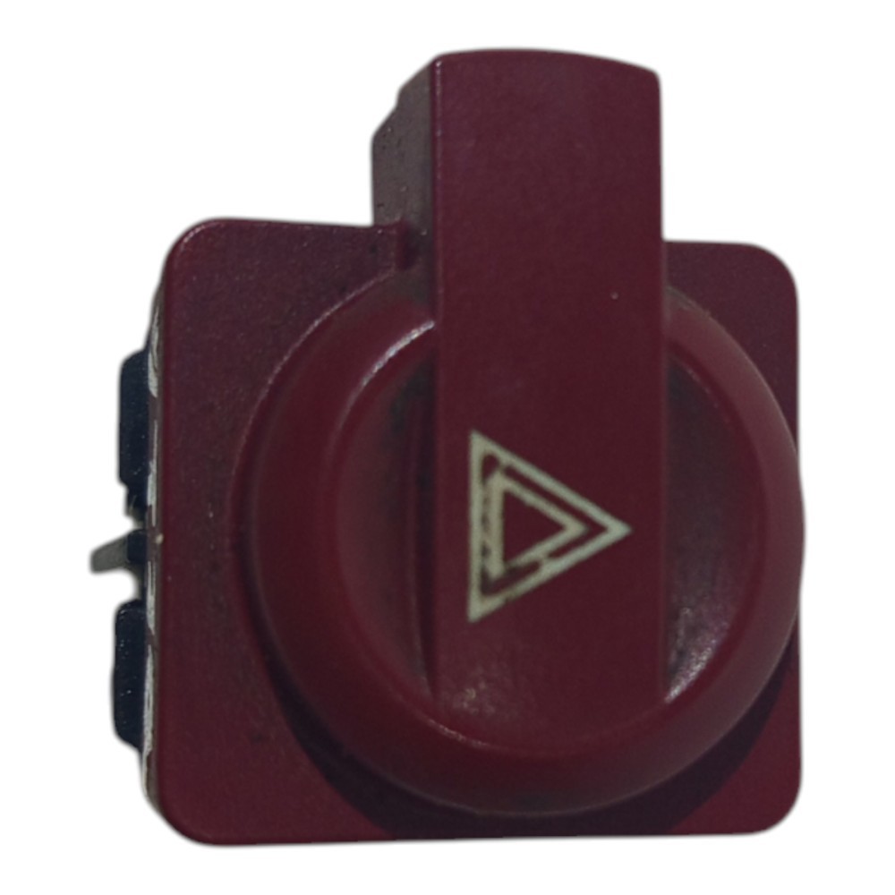 Botão Interruptor Pisca Alerta Citroen C4 Pallas 2007 A 2013 Vermelho