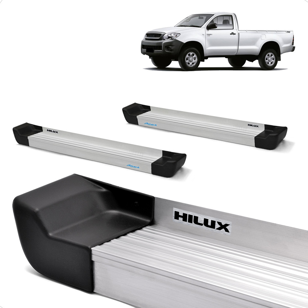 Estribo Prime Hilux 2005/2015 Cabine Simples Natural