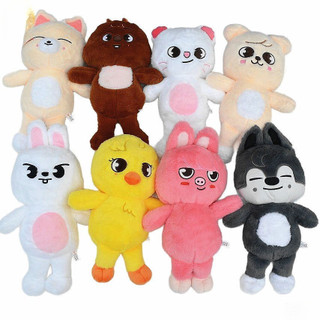 Brinquedo de pelúcia SKZOO Stray Kids de 50cm, boneco de personagem de desenho animado, adequado para fãs, um presente p