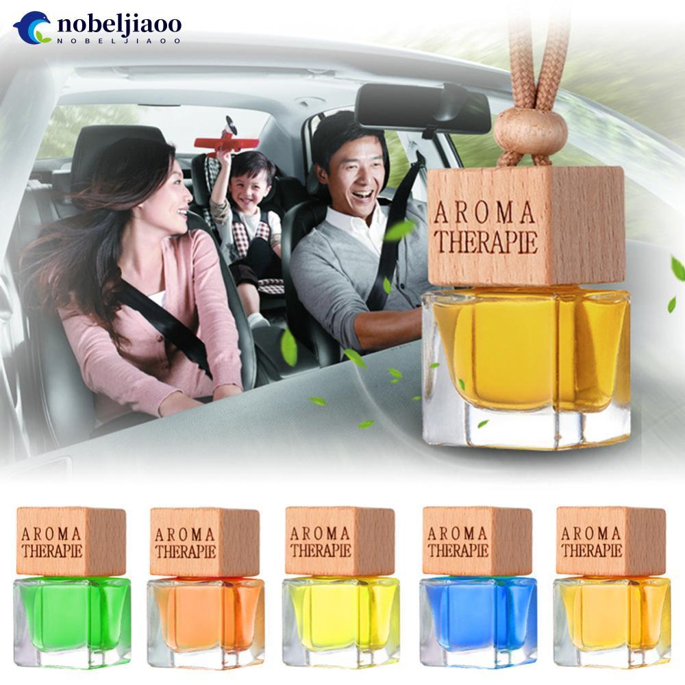 NOBELJIAOO Garrafas Suspensas De Perfume Para Carro , Aromaterapia , Recarregável , Difusor De Ambientador , Garrafa De