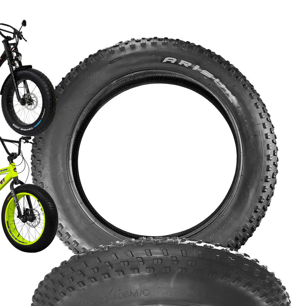 Pneu 20x4.0 Fat Bike Arisun Street Go Scooter Elétrica