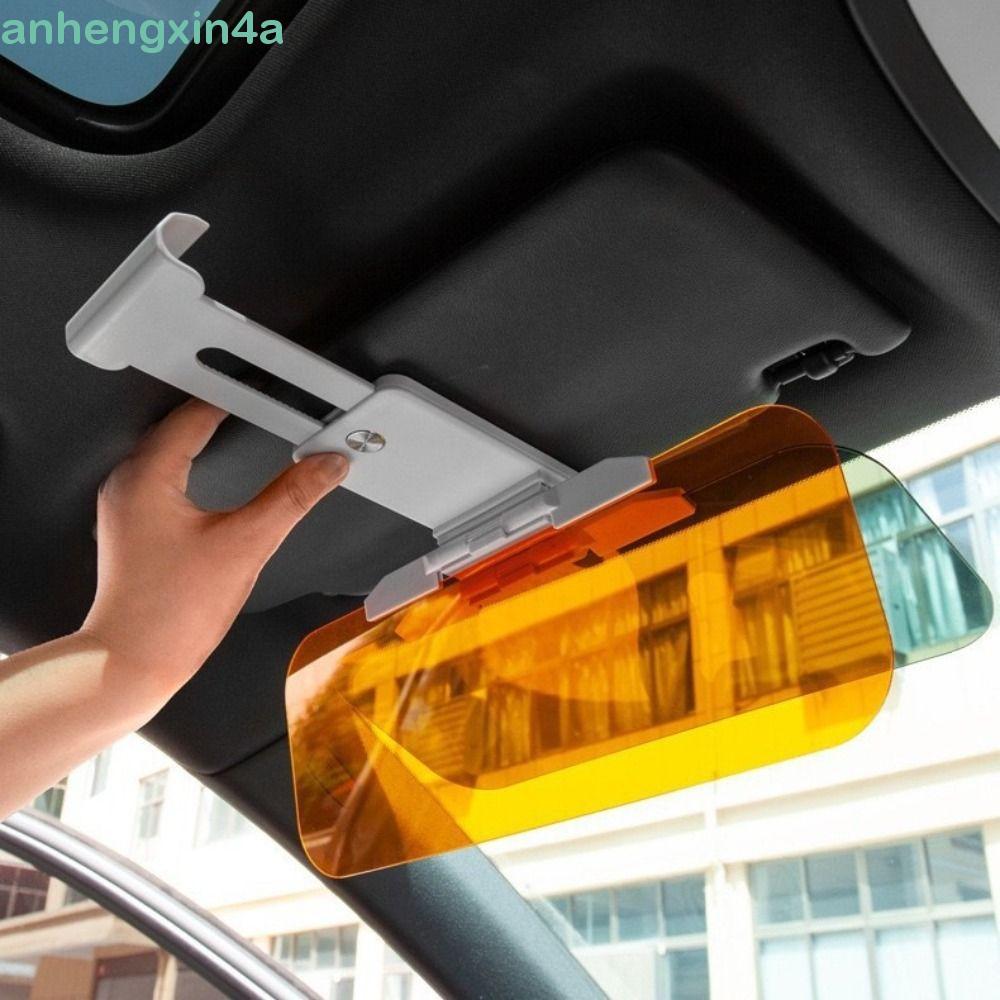 Viseira Solar Para Carro ANHENGXIN , Anti-Reflexo Polarizada Dobrável , Extensor De Com Bloqueio UV 2 Em 1