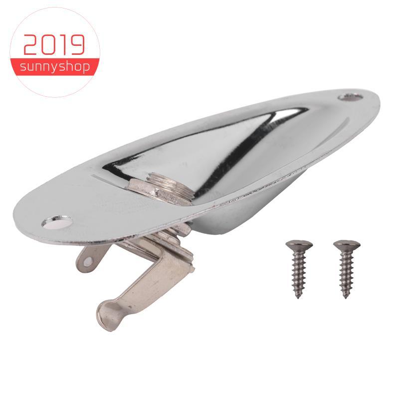 [Bestseller S] 1 Peça De Soquetes De Placa De Entrada De Saída De Barco Para Peças De Reposição De Guitarra