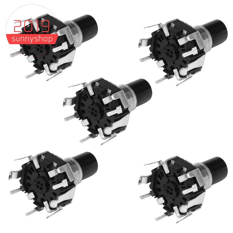 [Bestseller S] 5 Unidades EC12D1524403 Codificador De Volume De CD De Navegação Para Carro Com Interruptor De Botão EC12
