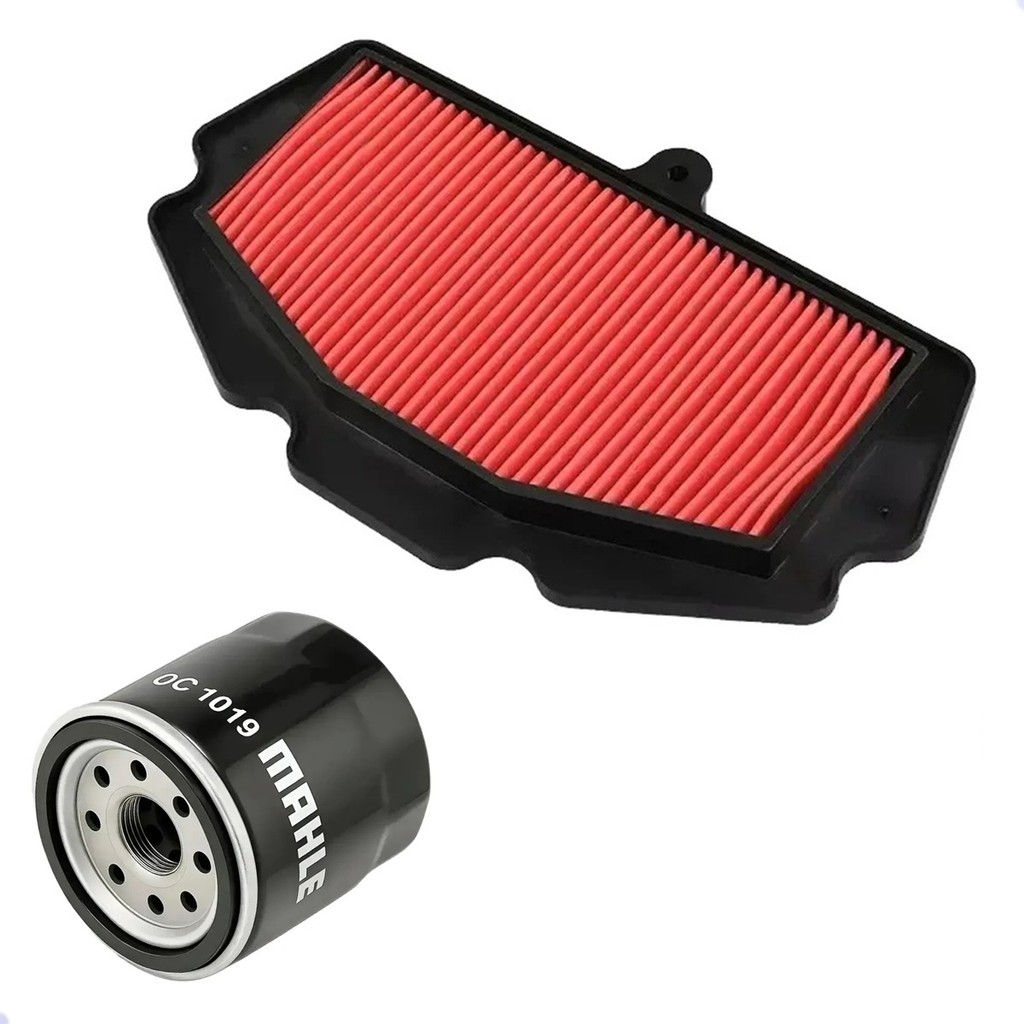 FILTRO DE AR + FILTRO DE ÓLEO NINJA 400 / Z400 2018 2019 2020 2021 2022