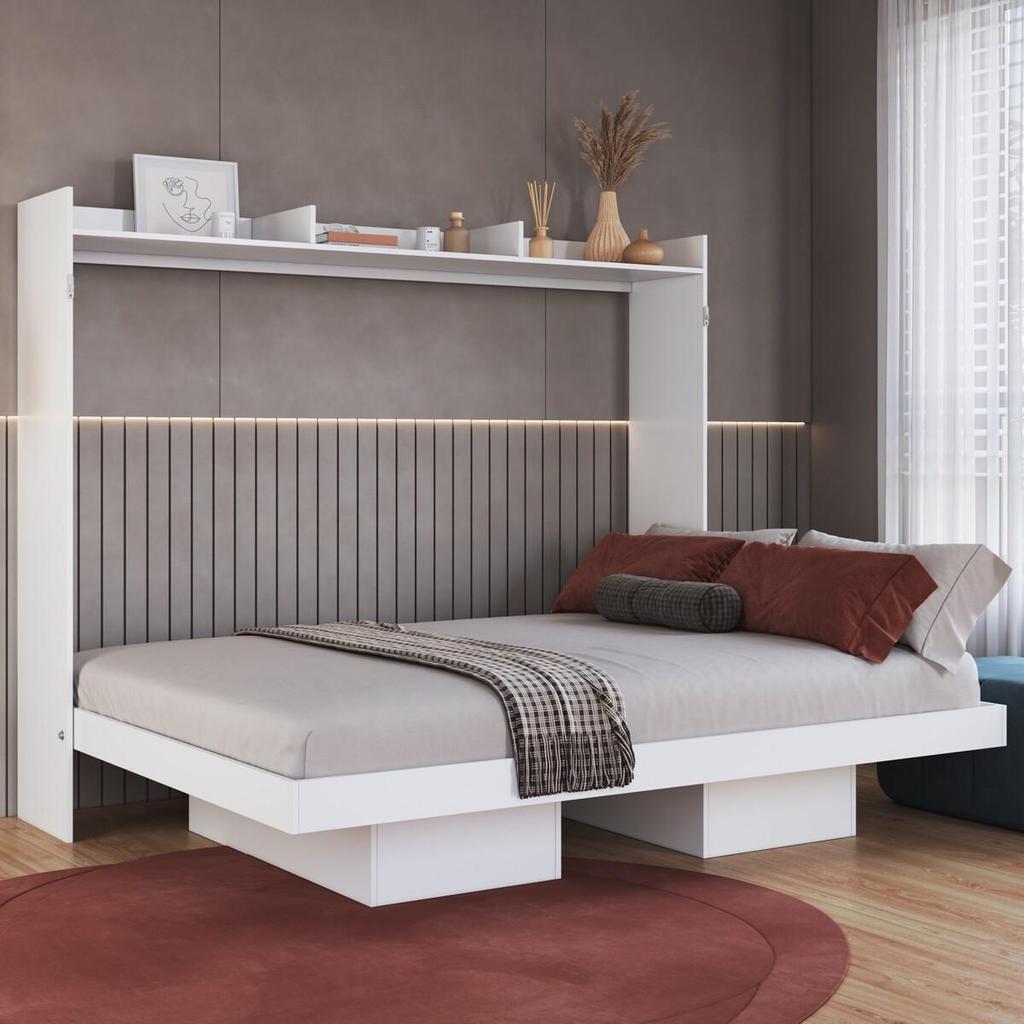 Cama de Casal Articulada para Colchão 188x138cm Multimoveis CR40130