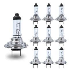 Kit 10 Lâmpada H7 Halogena 12v 55w Classic Branco Quente H7
