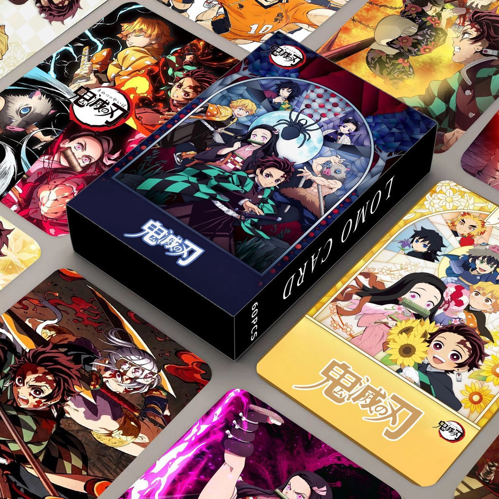 2023 Demon Slayer Photocard Lomo Card 60pcs/box