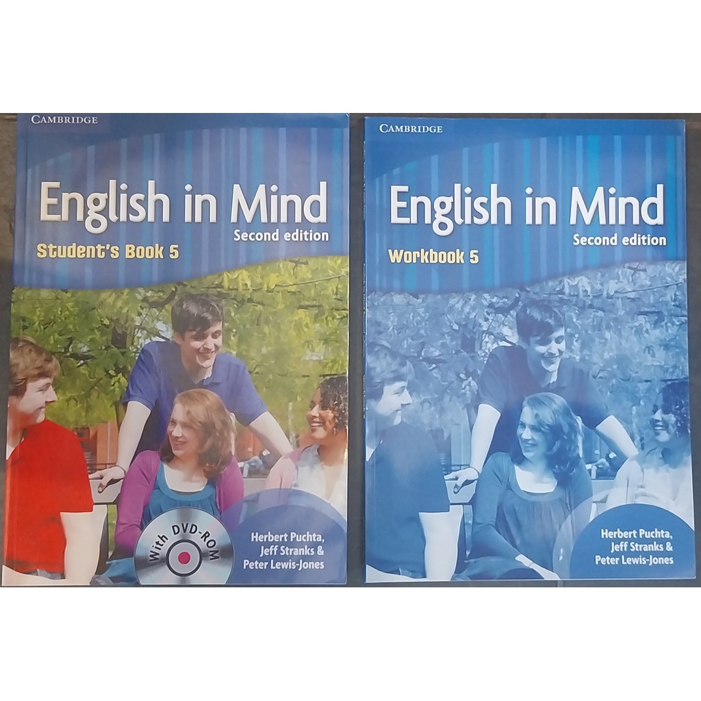 LIVRO,KIT(2),ENGLISH IN MIND,SECOND EDITION,1. STUDENT´S BOOK 5, 2.WORBOOK 5,CD,HERBERT PUCHTA,JEFF STRANKS,PETER LEWIS