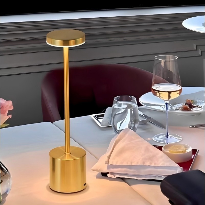 Luminária Touch De Cabeceira LED Moderna Sem Fio Decorativa