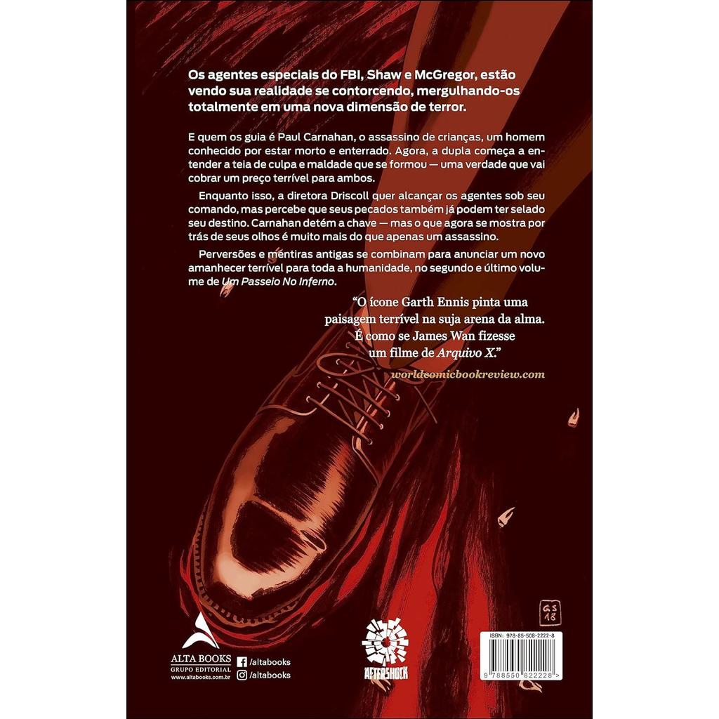 Um Passeio no Inferno - A Catedral - Garth Ennis e Goran Sudzuka - Vol.02