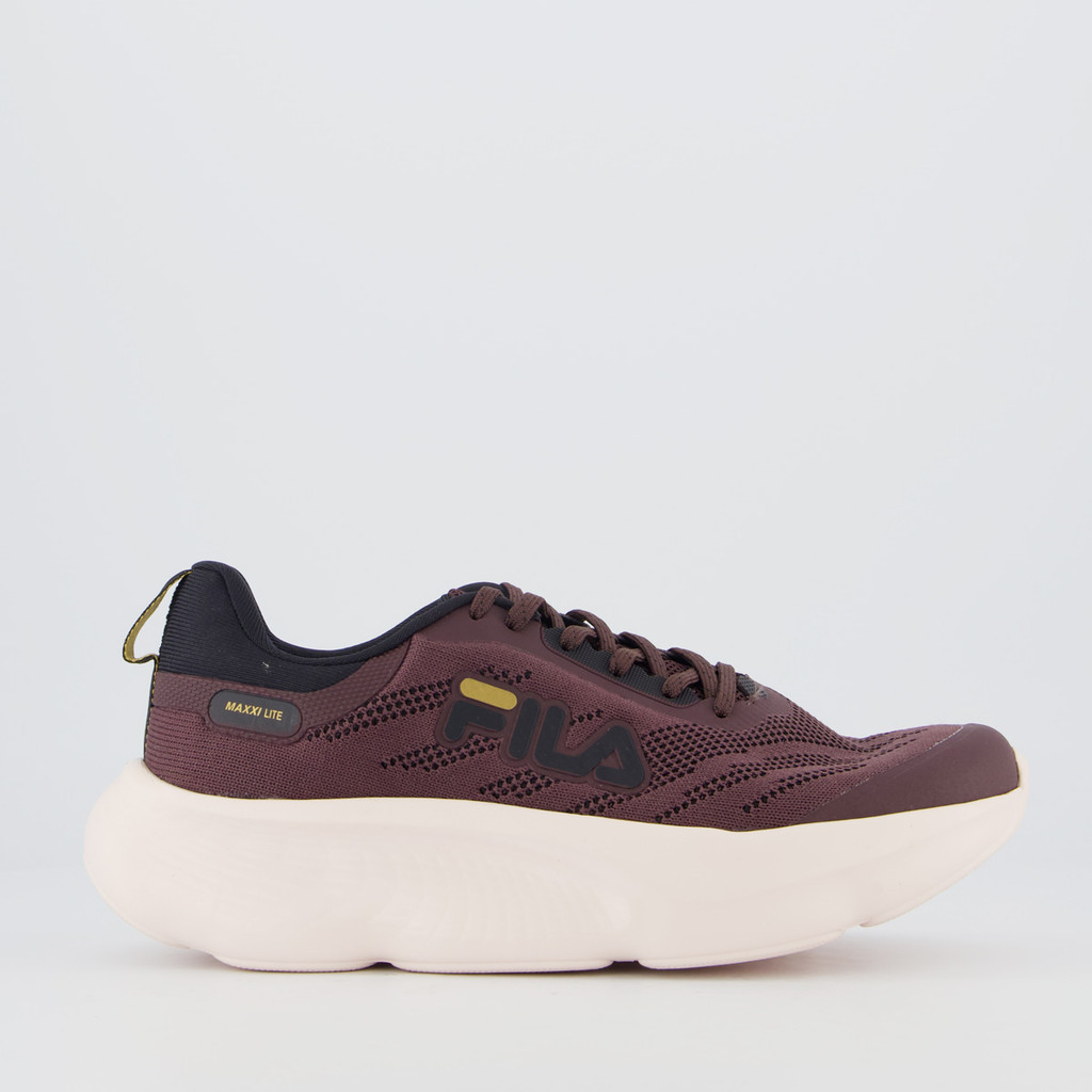 Tenis Fila Maxxi Lite Marrom e Preto
