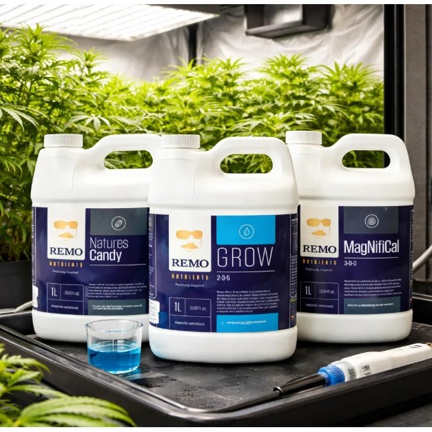 Kit Remo Nutrients Natures Candy + Grow + Magnifical 1l