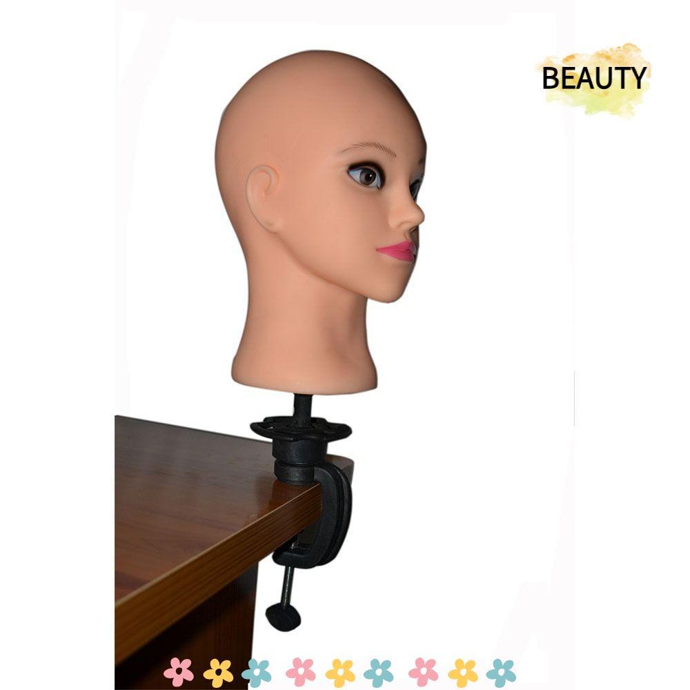 BEAUTYHOMEBR Ferramentas De Suporte Para Cabeça De Peruca De Manequim De Material Plástico