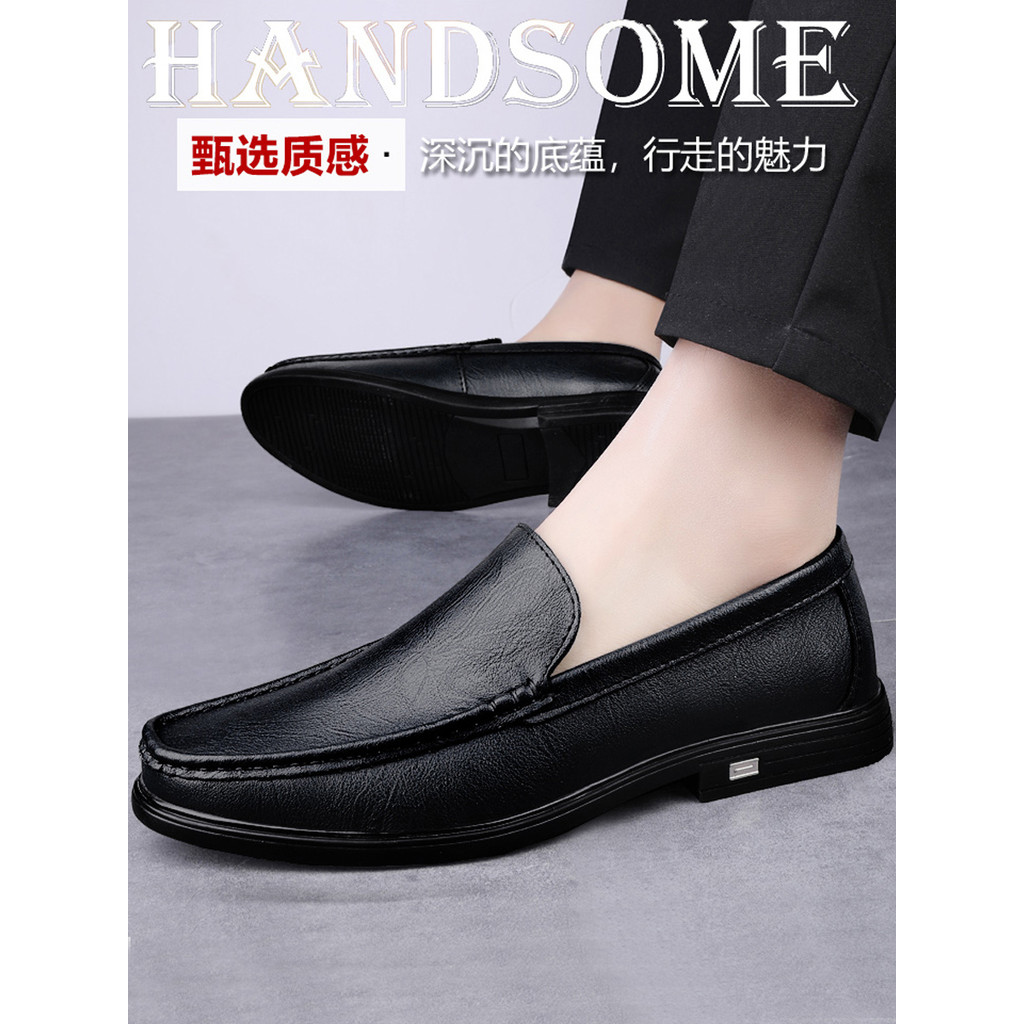 Tamanho 36 sapatos masculinos branco High-End pequenos sapatos de couro genuíno sola macia respirável deslizamento em sa