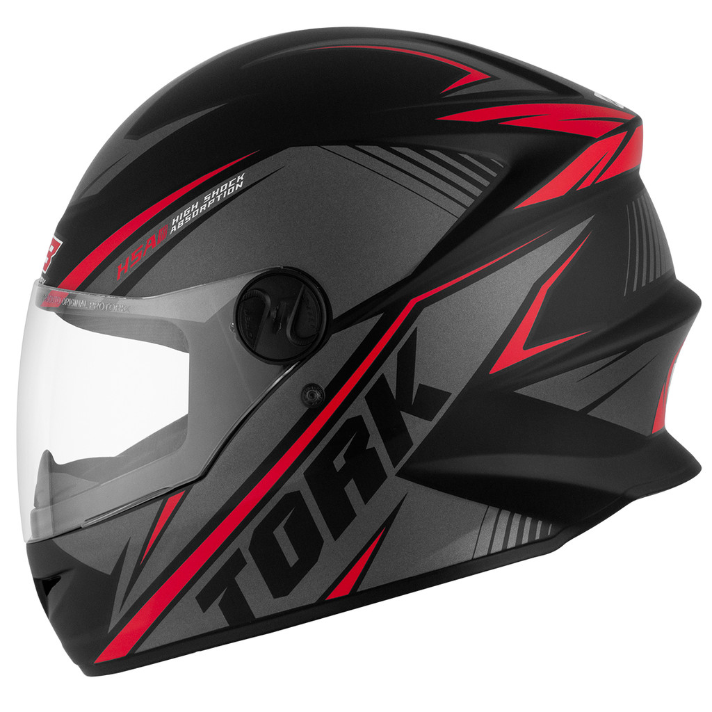 Capacete Fechado Pro Tork R8 Viseira Transparente Masculino Feminino Tamanhos 56 58 60 62