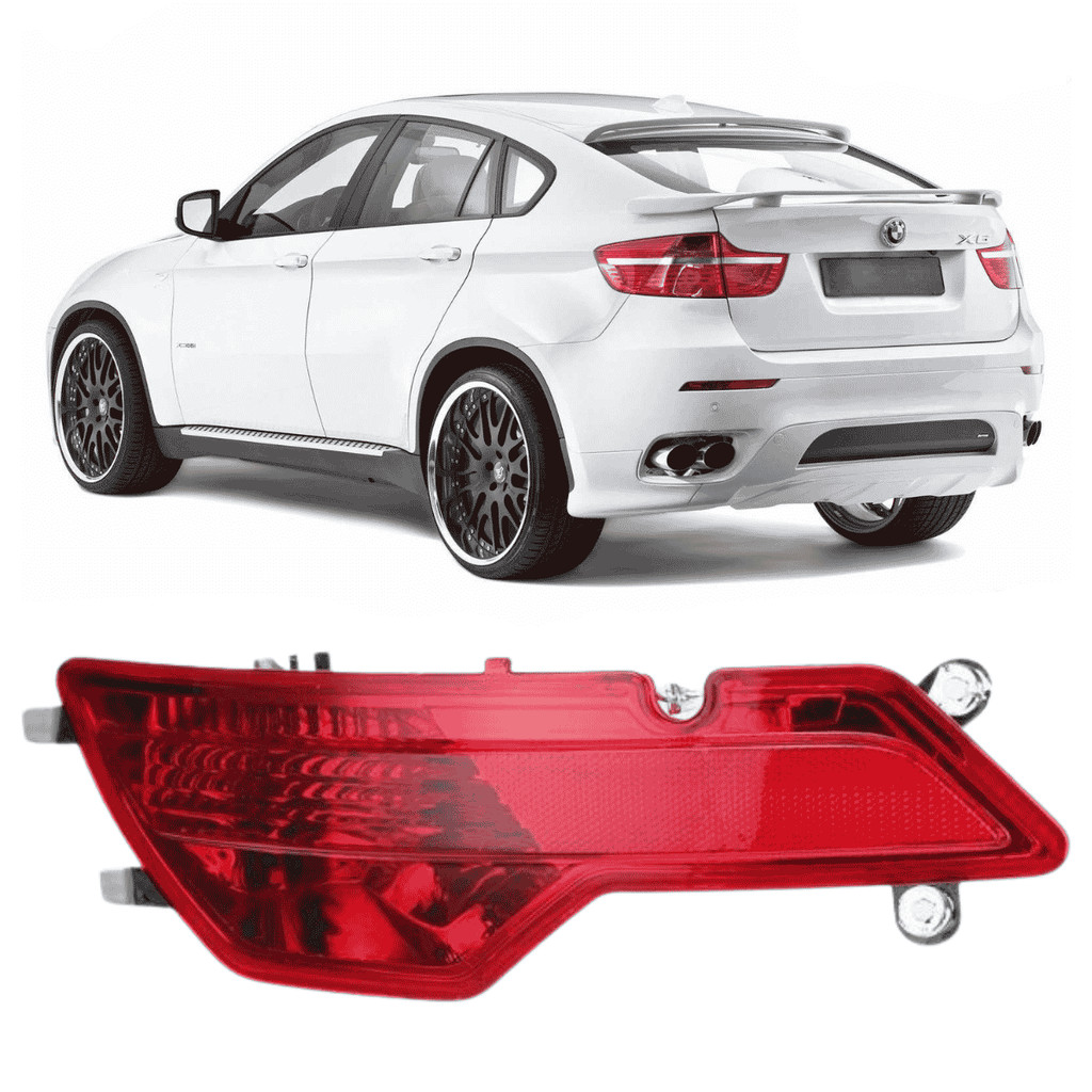 Olho de Gato Refletor Parachoque Traseiro BMW X6 de 2008 a 2014 - Direito