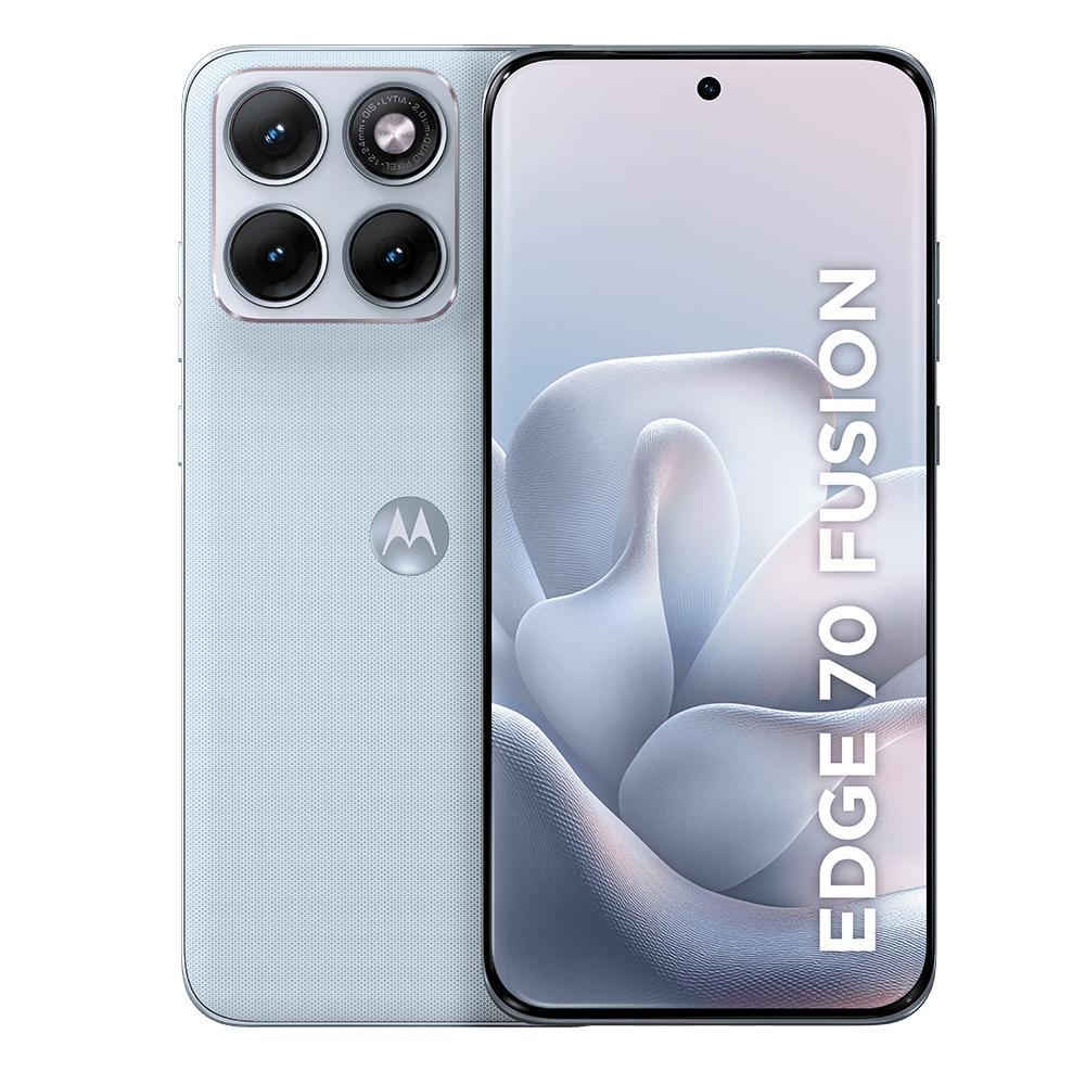 Smartphone Motorola Edge 70 Fusion 5G Branco, 256GB, 8GB RAM, Câmera 50MP Sony Lytia 710