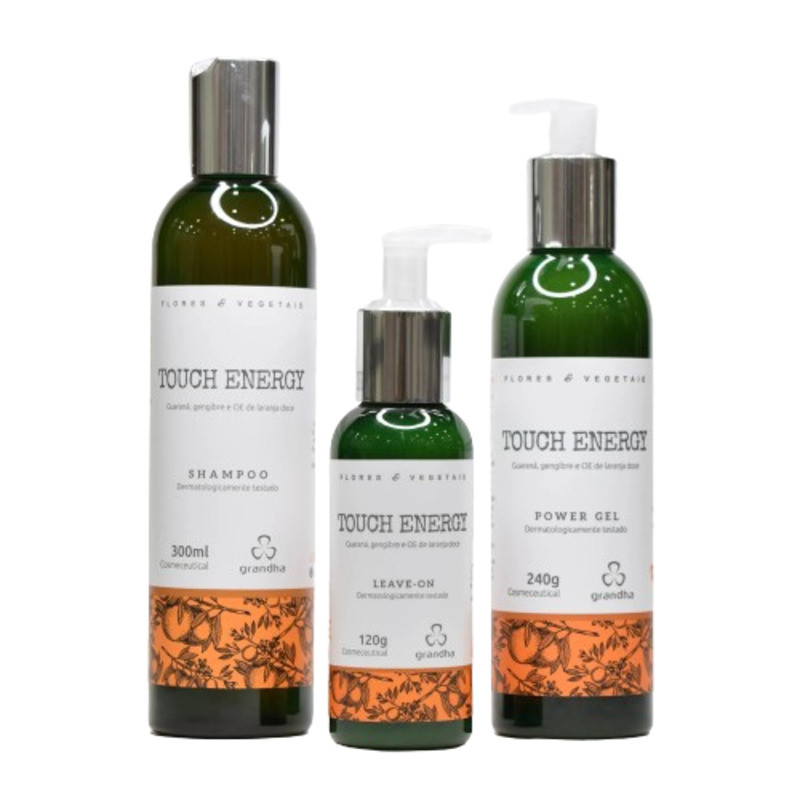 Grandha Kit Flores & Vegetais Revitalizante Estimulante Touch Energy