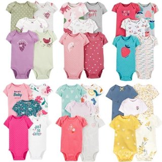 Conjunto de roupas para bebés para crianças (Conjunto de 5 peças/Sondas curtas para meninas)