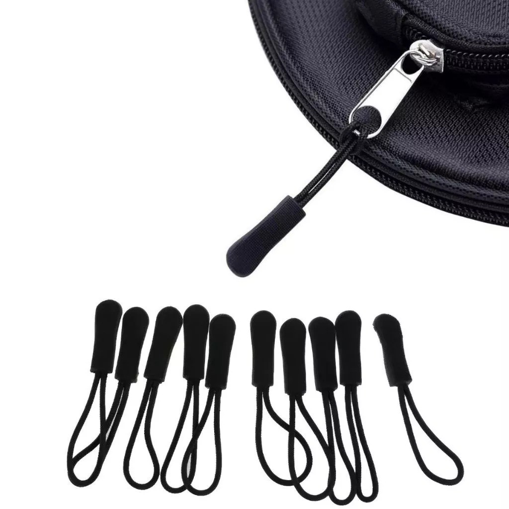 Kit Puxador Zíper Universal 20 Unid | Ideal para Mochilas, Bolsas e Roupas