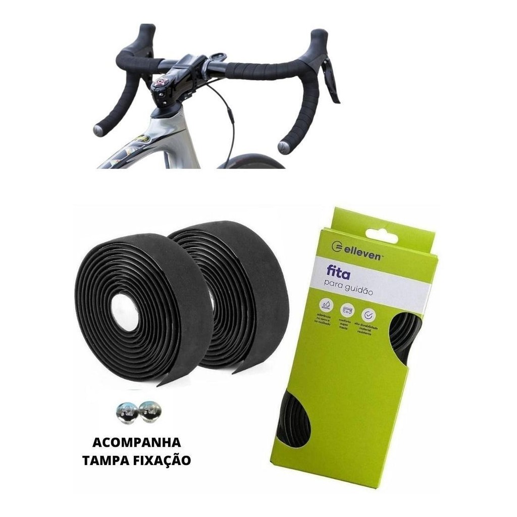 Fita de Guidão Speed Elleven EVA Emborrachada Confortável Speed Resistente Antiderrapante Ciclismo