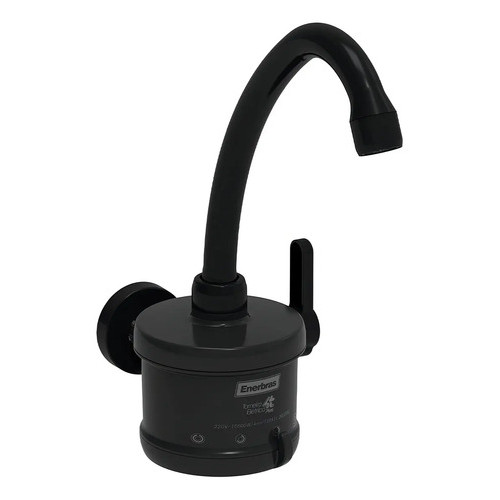 Torneira Elétrica 4 Temperaturas Enerbras 4t Plus 5500w 220v Preta Preto Pvc