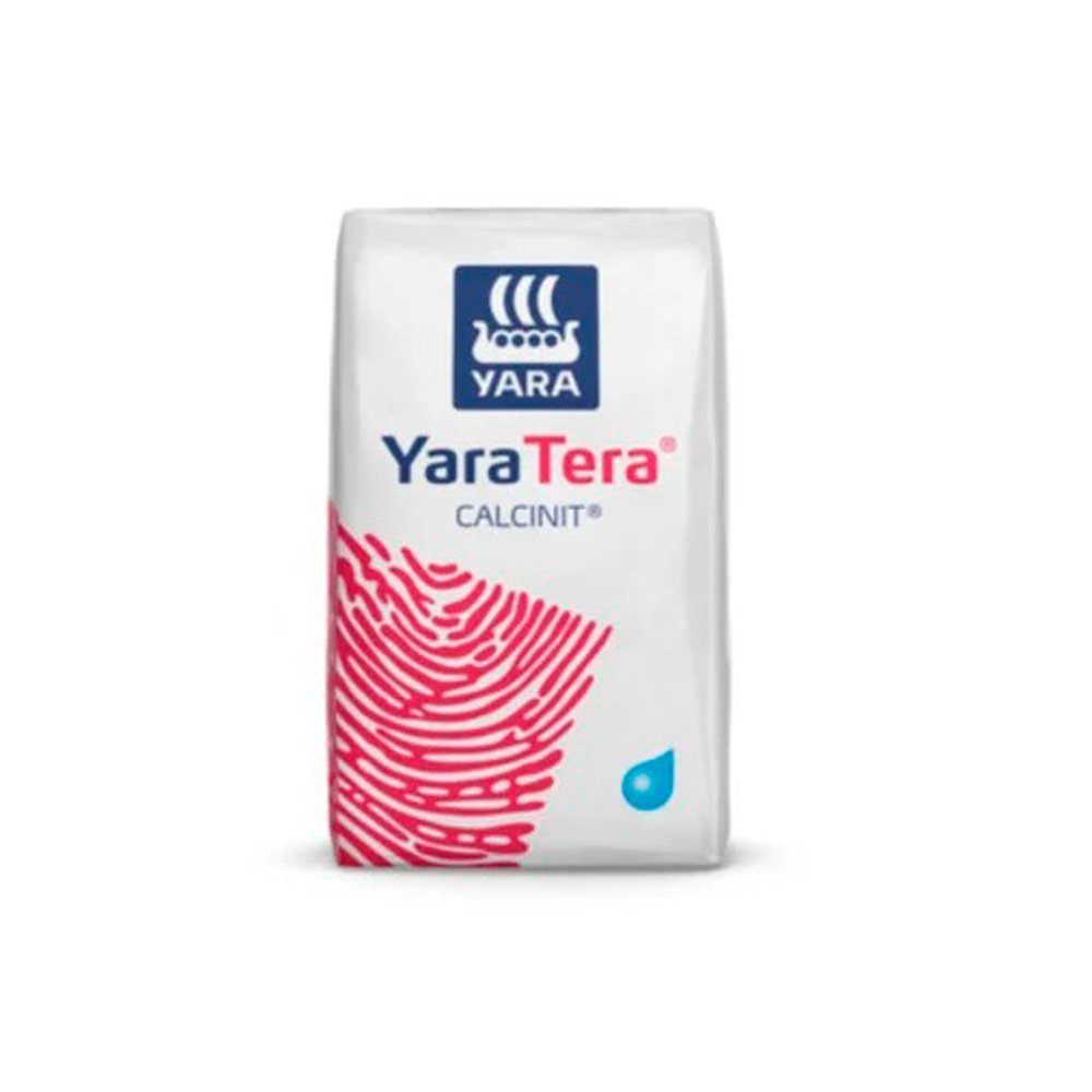 Fertilizante Yara Nitrato De Cálcio Calcinit Solúvel 25kg