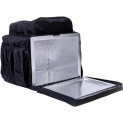 Bag Bolsão Mochila de Motoboy Laminada Para Entregas Ifood App Delivery Com Isopor 45 litros
