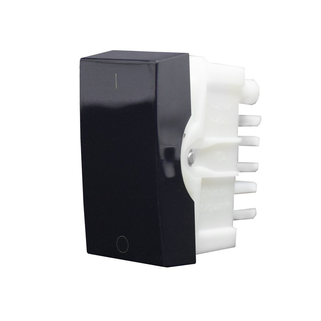 Módulo Interruptor Bipolar Simples 25 A Inova Pro Class Alumbra Black Piano