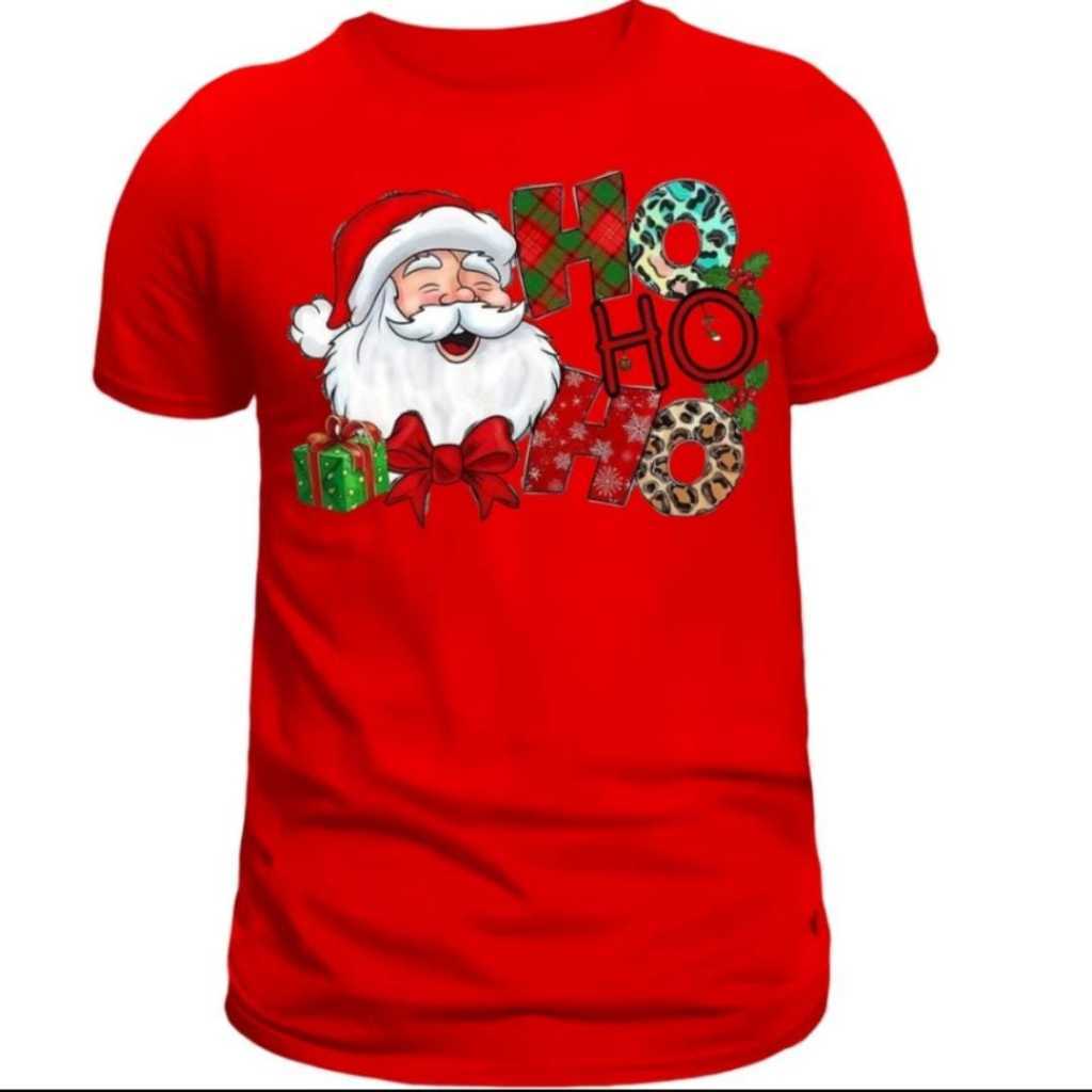 Camiseta Personalizada Com estampa de natal imagem natalina promoção envio imediato