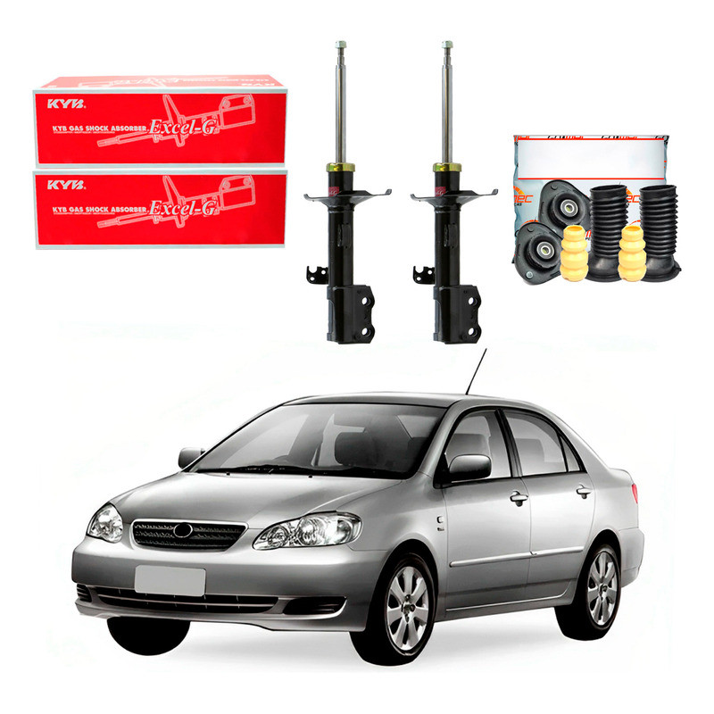 Kit Amortecedor Dianteiro. Corolla 1.6 1.8 2003 A 2008