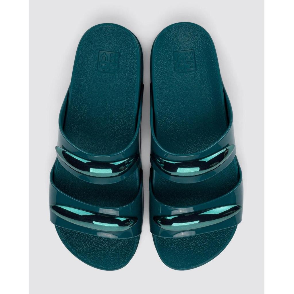 Sandália Plataforma Zaxy Metal em Oferta na Shopee