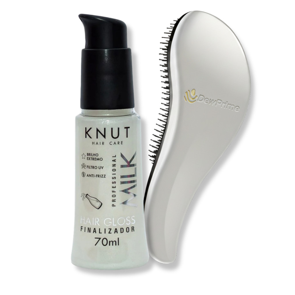 HAIR GLOSS KNUT MILK 70ML + ESCOVA
