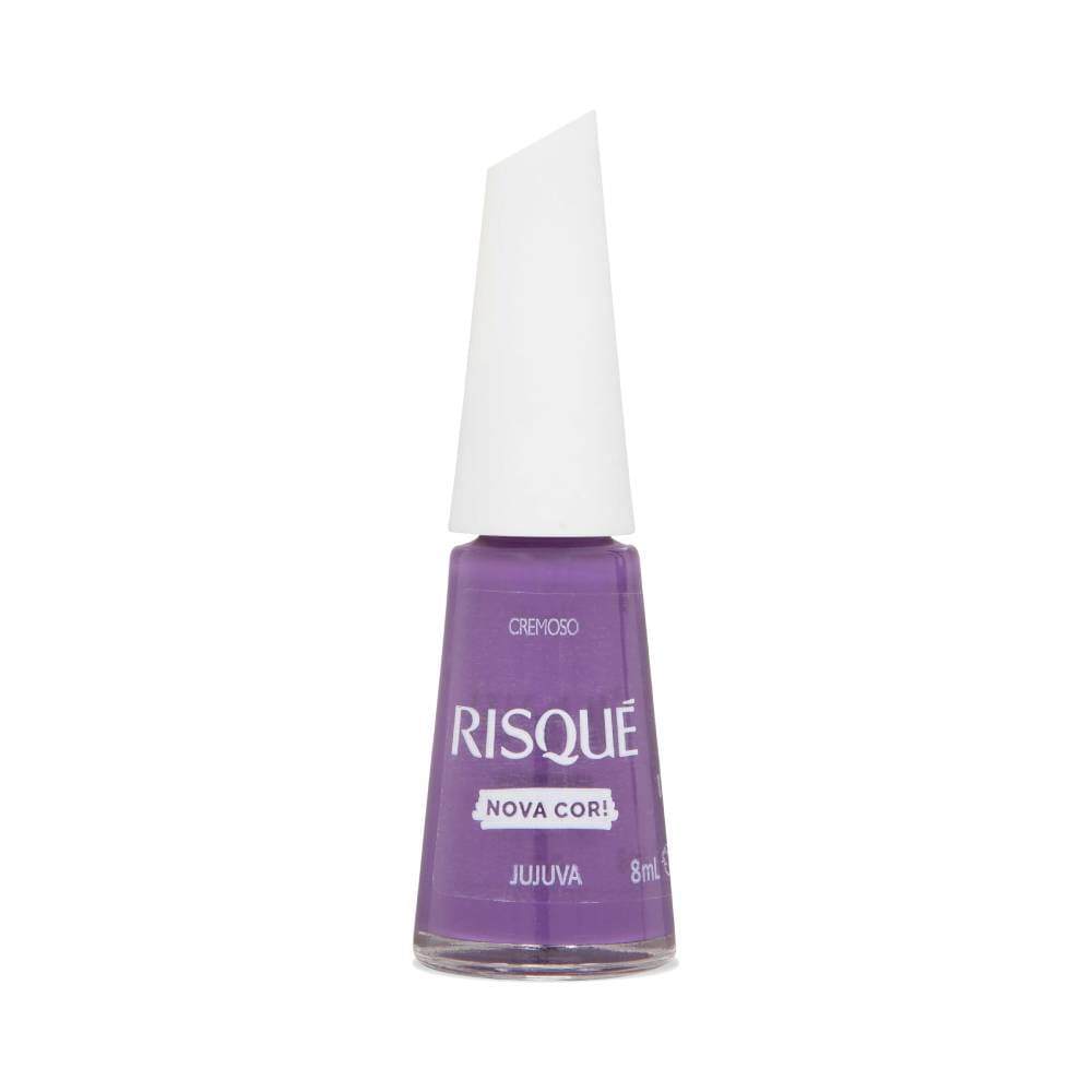 Esmalte Risqué Cremoso Nova Cor Jujuva em Oferta na Shopee